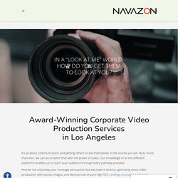 Corporate Video Production Los Angeles