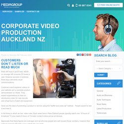 Corporate Video Production Auckland NZ