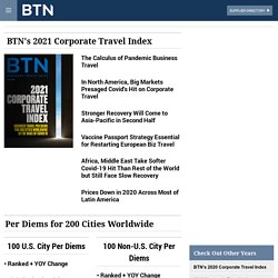 BTN's 2021 Corporate Travel Index