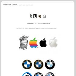 Corporate Logo Evolution « TYPOGRAFFIT : BLOG
