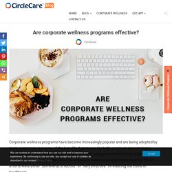 Are corporate wellness programs effective?