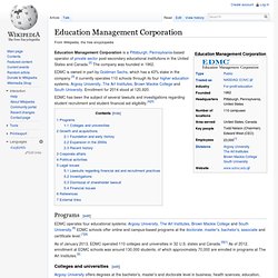 Education Management Corporation