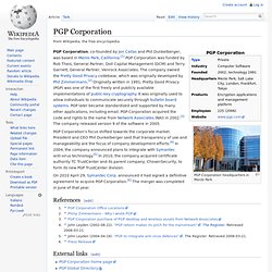 PGP Corporation