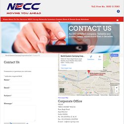 North Eastern Carrying Corporation Ltd: Freight Forwarding Companies