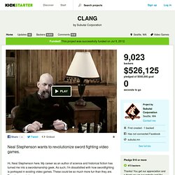 CLANG - Official Kickstarter site