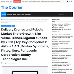 Top Key Companies: Airbus S.A.S., Boston Dynamics, Flirtey, Nuro, Panasonic Corporation, Robby Technologies Inc. – The Courier
