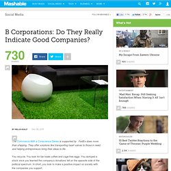 B Corporations: Do They Really Indicate Good Companies?