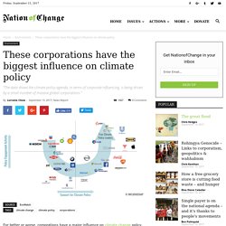 These corporations have the biggest influence on climate policy - NationofChange