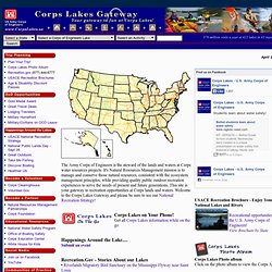 www.CorpsLakes.us - Corps Lakes Gateway