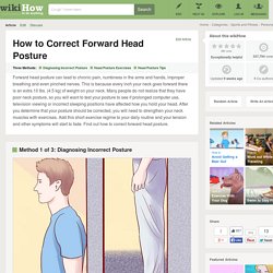 3 Ways to Correct Forward Head Posture