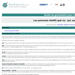 « BonPatron » correcteur d'orthographe et de grammaire en ligne pour les textes français