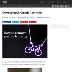 Correcting Chromatic Aberration with Clarity