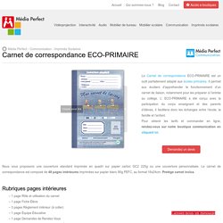 Carnet de correspondance ECO-PRIMAIRE