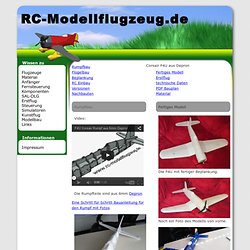 Corsair aus Depron mit PDF Bauplan