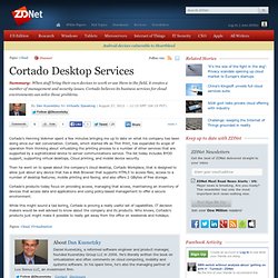 Cortado Desktop Services