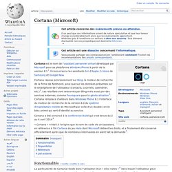 Cortana (Microsoft)