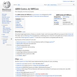 ARM Cortex-A7 MPCore