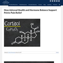 Cortisol and Pelvic Pain