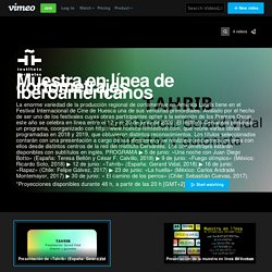 Muestra en línea de cortometrajes iberoamericanos. Instituto Cervantes
