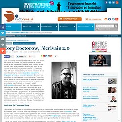 Cory Doctorow, l'écrivain 2.0