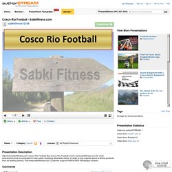 Cosco Rio Football - Sabkifitness.Com