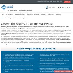 Cosmetologist Email List
