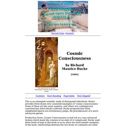 Cosmic Consciousness Index