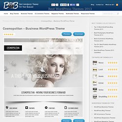 Cosmopolitan - Business WordPress Theme