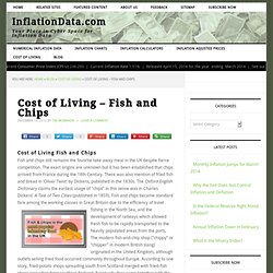Cost of Living- Fish and Chips