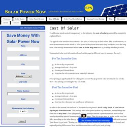 Solar Power Now