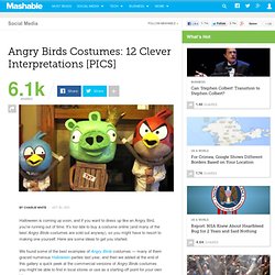 Angry Birds Costumes: 12 Clever Interpretations [PICS]