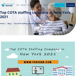 Top COTA staffing company in New York 2021