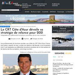 Le CRT Côte d'Azur dévoile sa stratégie de relance pour 2021