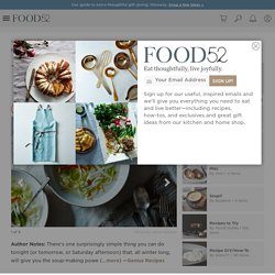 The River Cottage’s Vegetable Bouillon (a.k.a. Souper Mix) Recipe on Food52