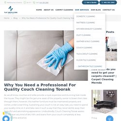 Couch Cleaning Toorak