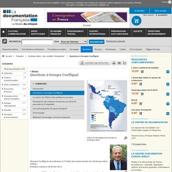 Questions à Georges Couffignal - Amérique latine : des sociétés "émergentes"