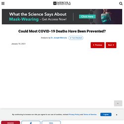 Could Most COVID-19 Deaths Have Been Prevented?
