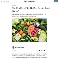 Could a Keto Diet Be Bad for Athletes’ Bones?