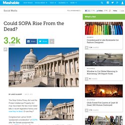 Could SOPA Rise From the Dead?
