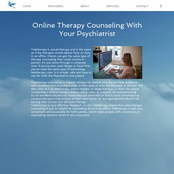 Online Therapy Counseling