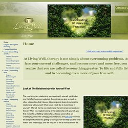 Counselling Calgary - Living Well Counselling