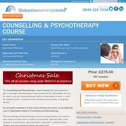 unselling & Psychotherapy Course