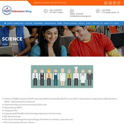 Career counselor for Science after 12th
