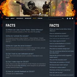 Counterstrike: Global Offensive » CS:GO Facts
