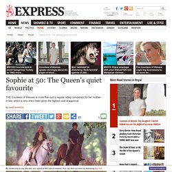 Countess of Wessex at 50: The Queen's quiet favourite