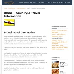 Brunei - Country & Travel Information
