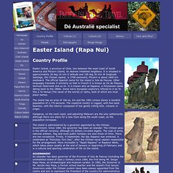 Country Profile, Easter Island (Rapa Nui)