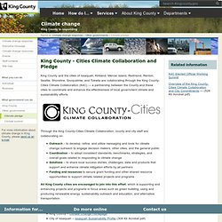 King County - Cities Climate Collaboration