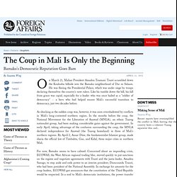 The Coup in Mali Is Only the Beginning