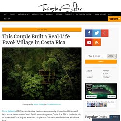 This Couple Built a Real-Life Ewok Village in Costa Rica